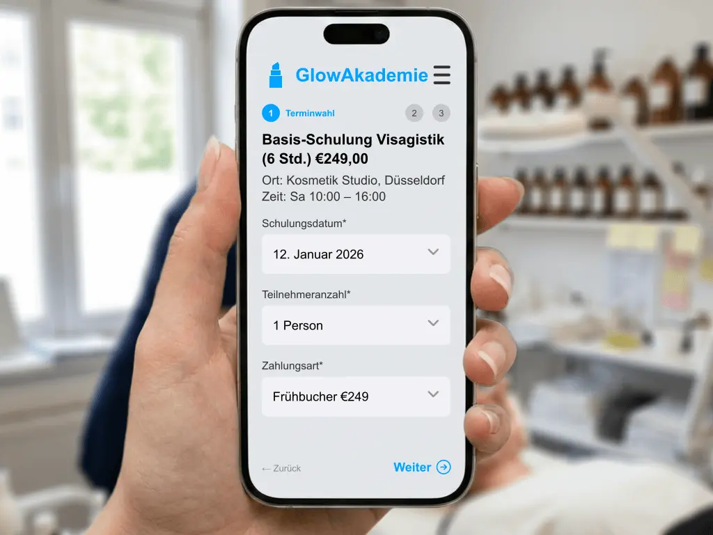 Professionelle Kosmetikschule Ausbildung Praxisunterricht Make-up Artist Training und Permanent Make-up Schulung