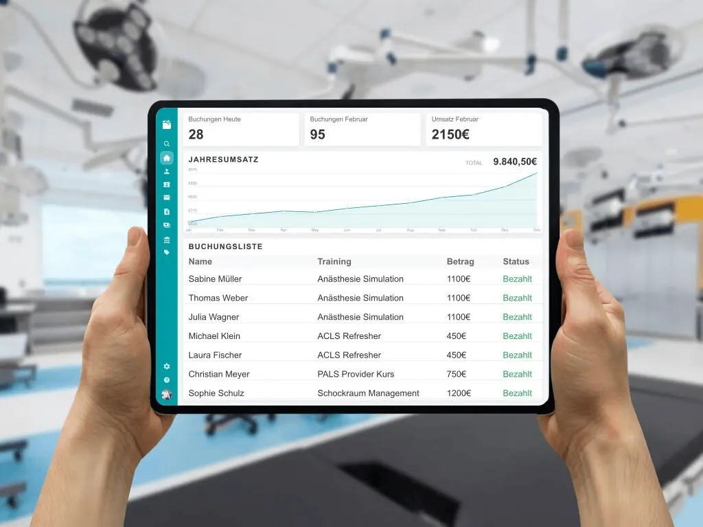 Automatisierte Abrechnung und Zertifikatserstellung für medizinische Fortbildungen und Arzttrainings